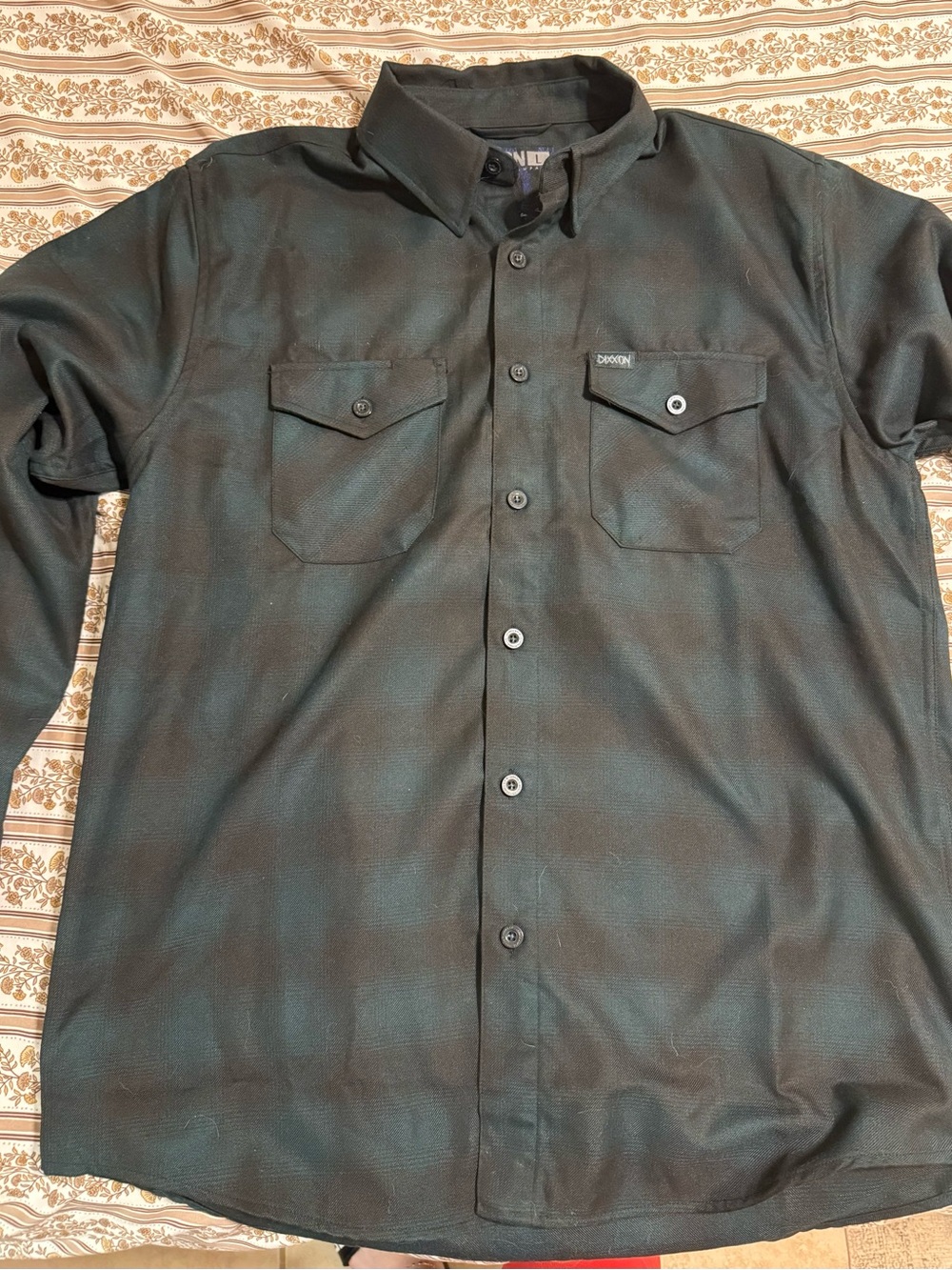 DIXXON Limited Edition Black Forest Men's Button-Front Flannel